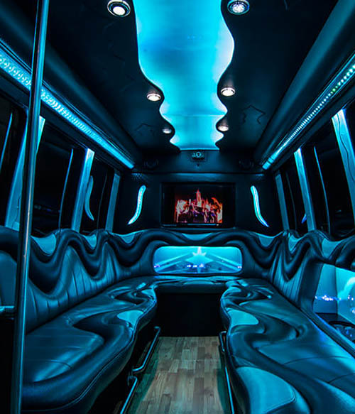 Sprinter Limo Van interior