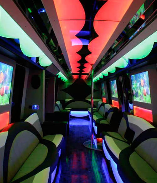 Spacious Limo Bus